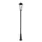 Z-Lite Gannon 3 Light Outdoor Post Mounted Fixture, 12in. W x 125.5in. H, Black 5008PHXLR-519P-BK - alternate 7